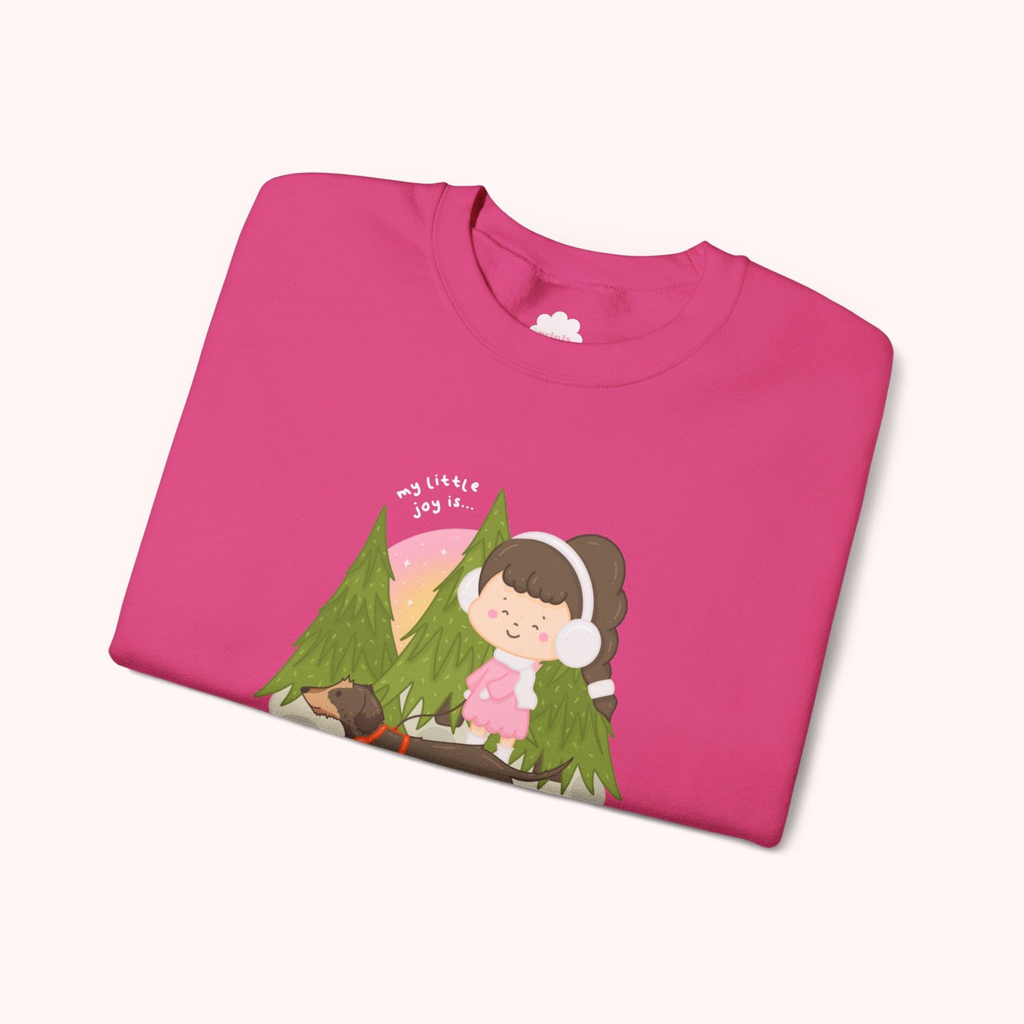 A Woodland Walk Crewneck Sweatshirt