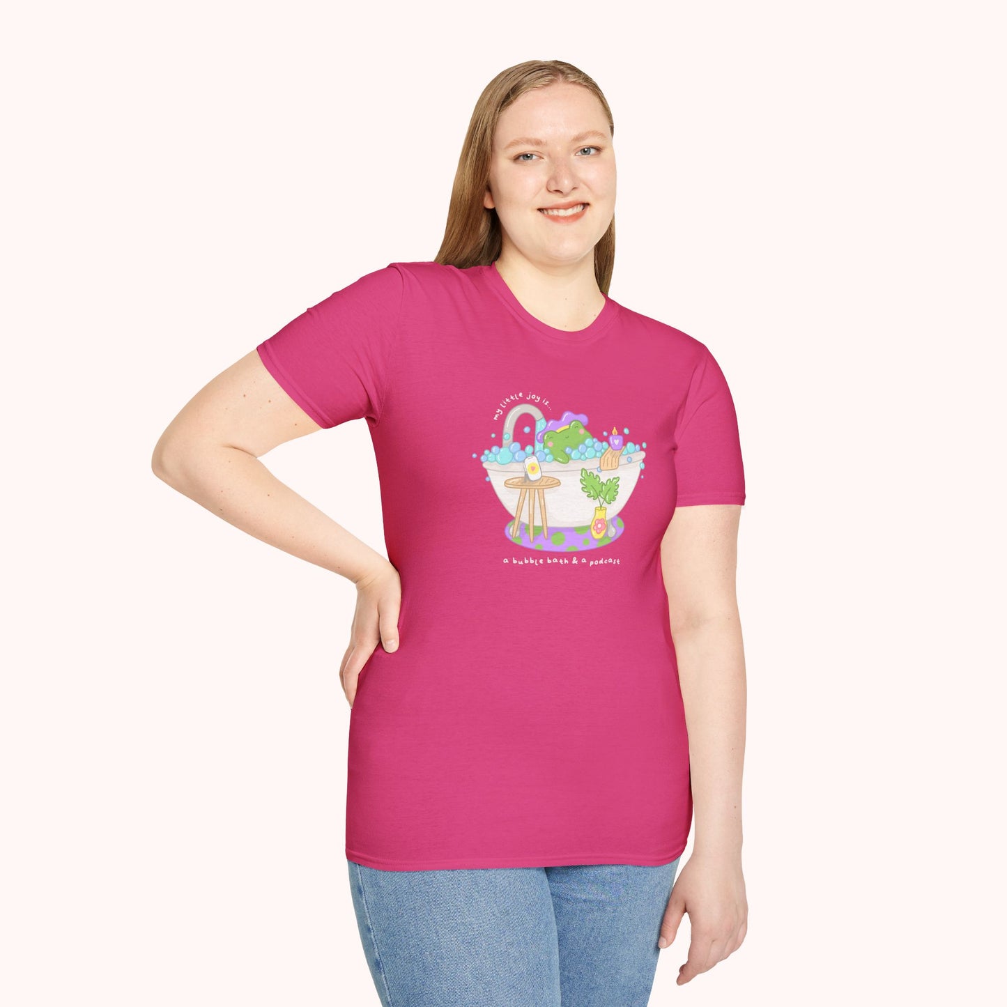 A Bubble Bath & a Podcast T-Shirt