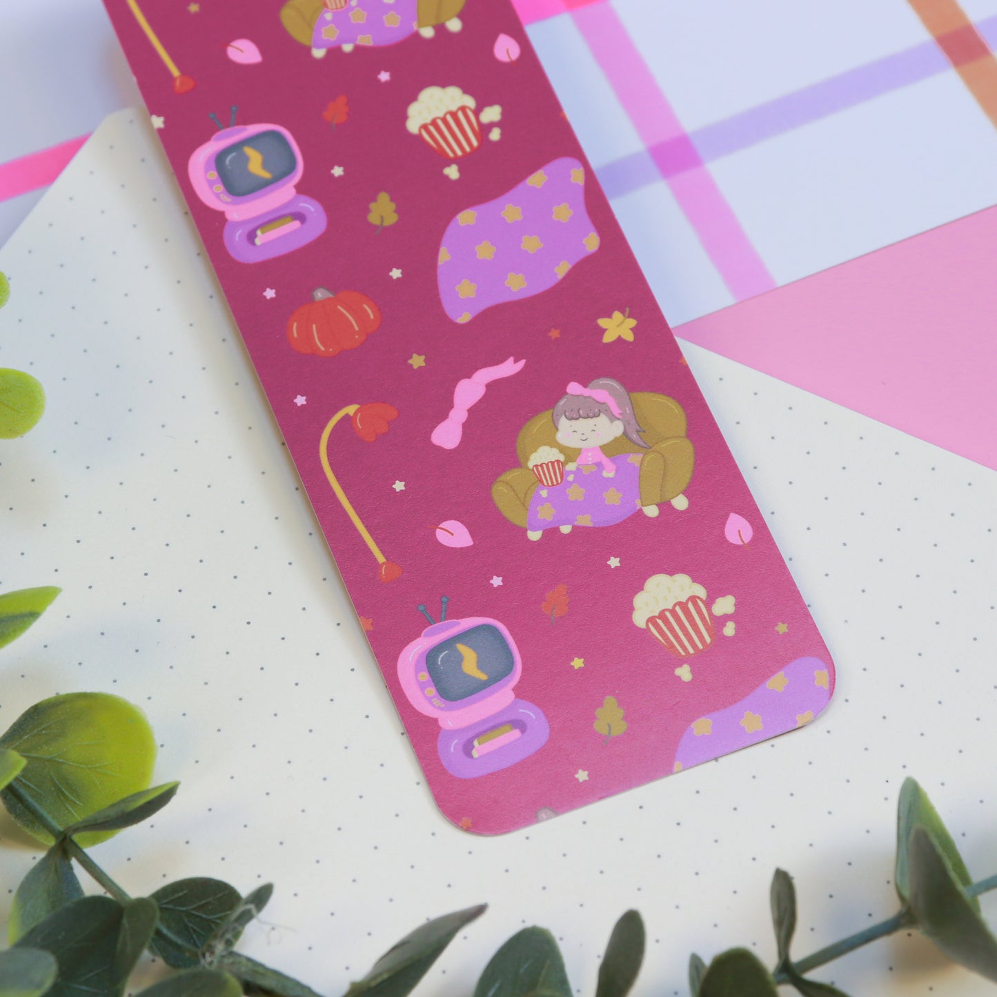 Blankets & Blockbusters Bookmark