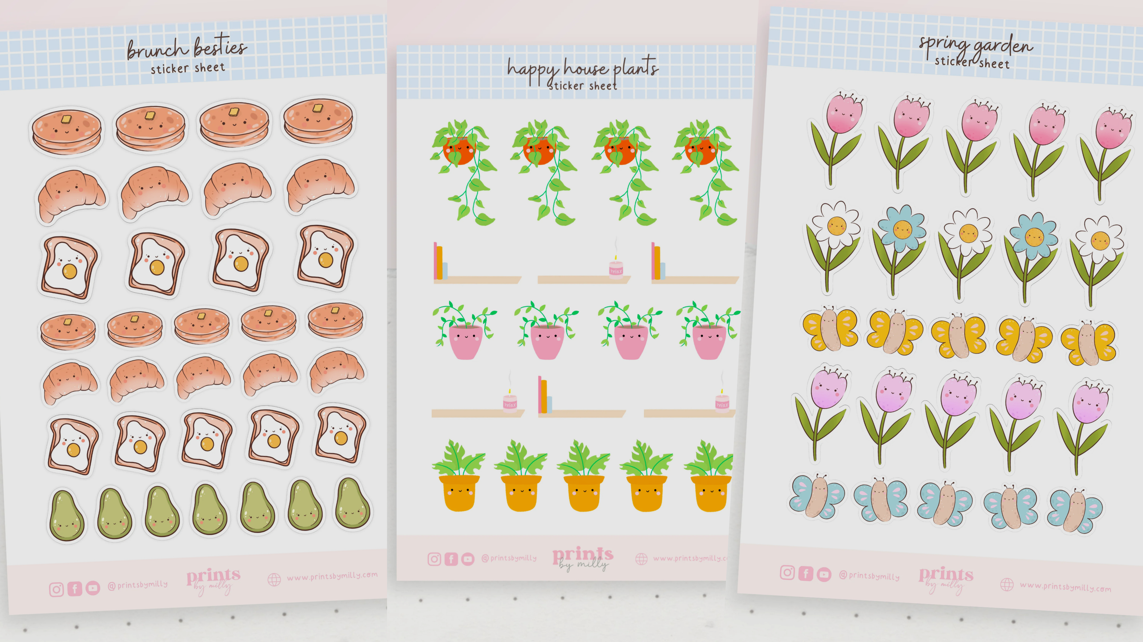 sticker sheets – Milly's Studio