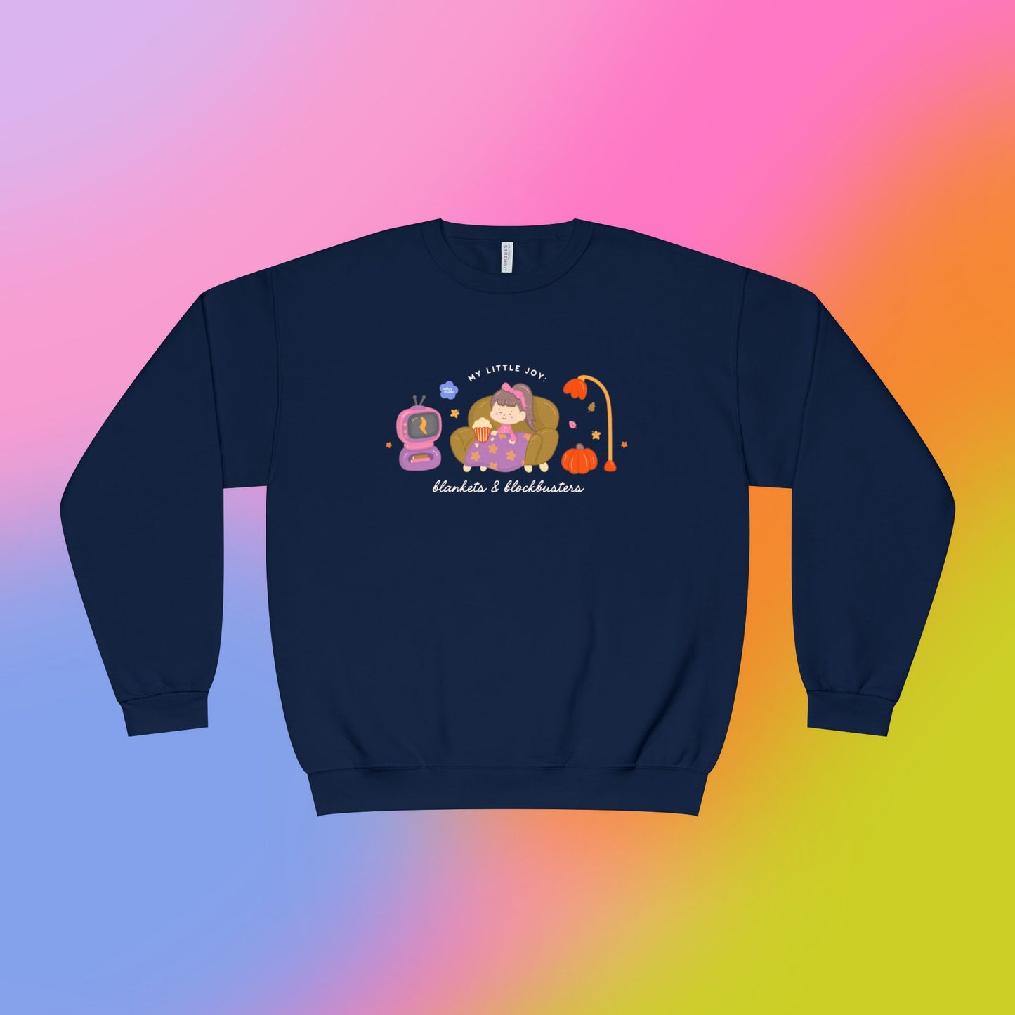Blankets & Blockbusters Crewneck Sweatshirt