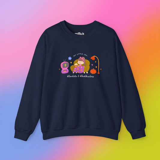 Blankets & Blockbusters Crewneck Sweatshirt