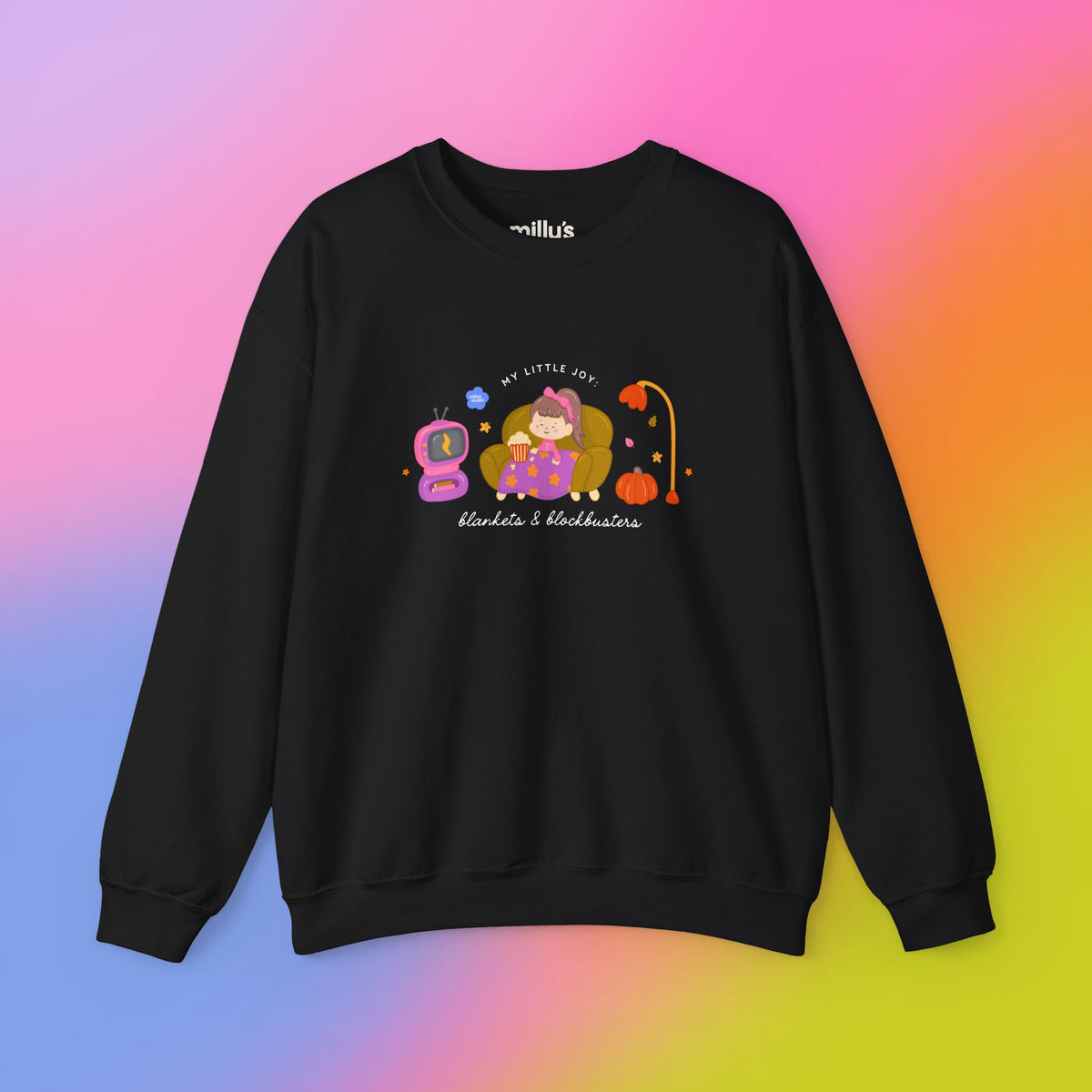 Blankets & Blockbusters Crewneck Sweatshirt