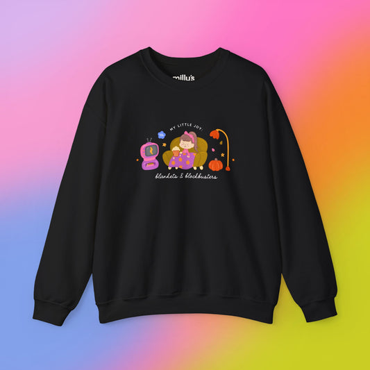 Blankets & Blockbusters Crewneck Sweatshirt