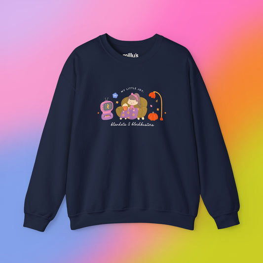 Blankets & Blockbusters Crewneck Sweatshirt