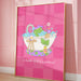 A Bubble Bath & a Podcast Wall Art Print