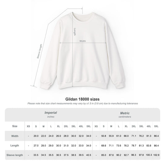 A Woodland Walk Crewneck Sweatshirt