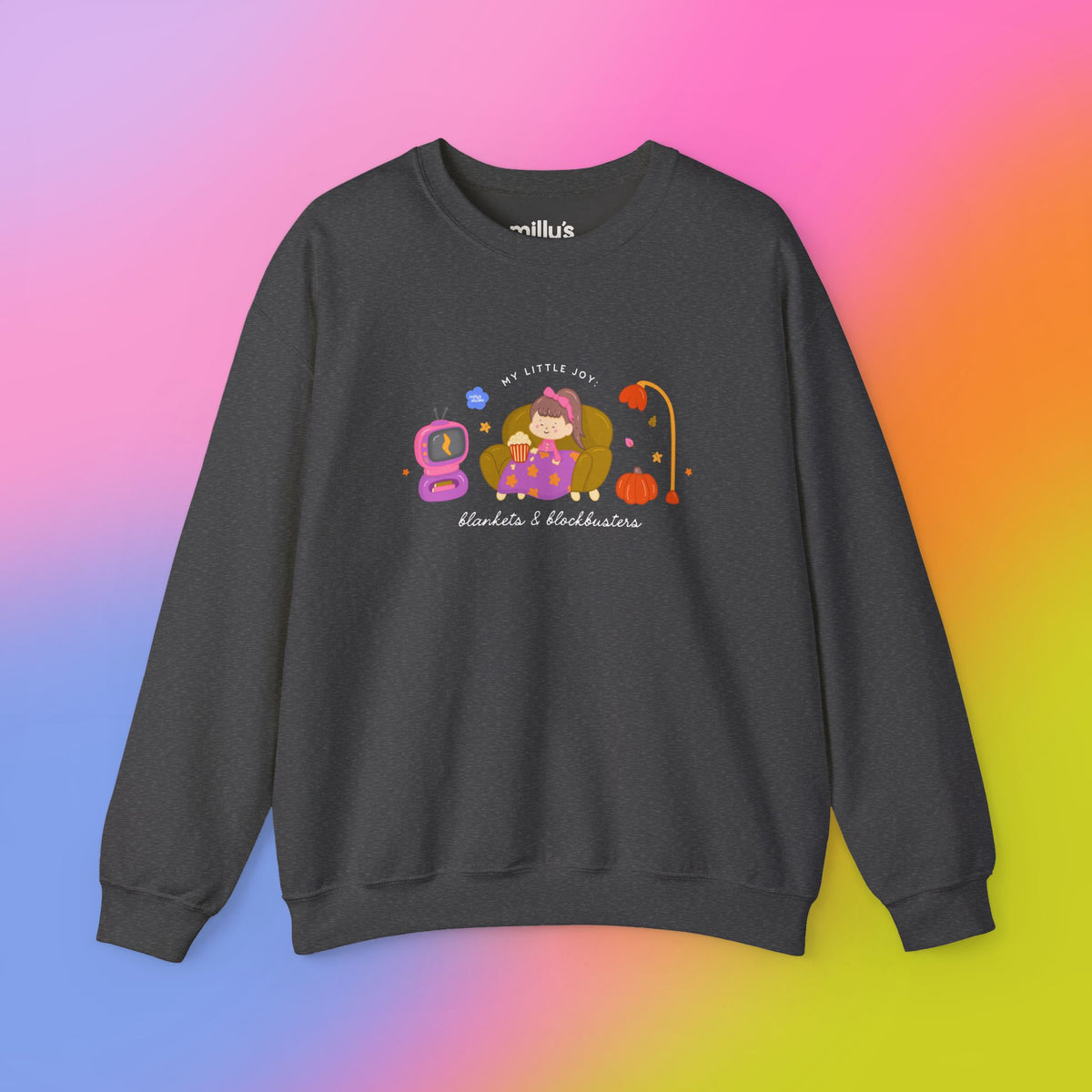 Blankets & Blockbusters Crewneck Sweatshirt
