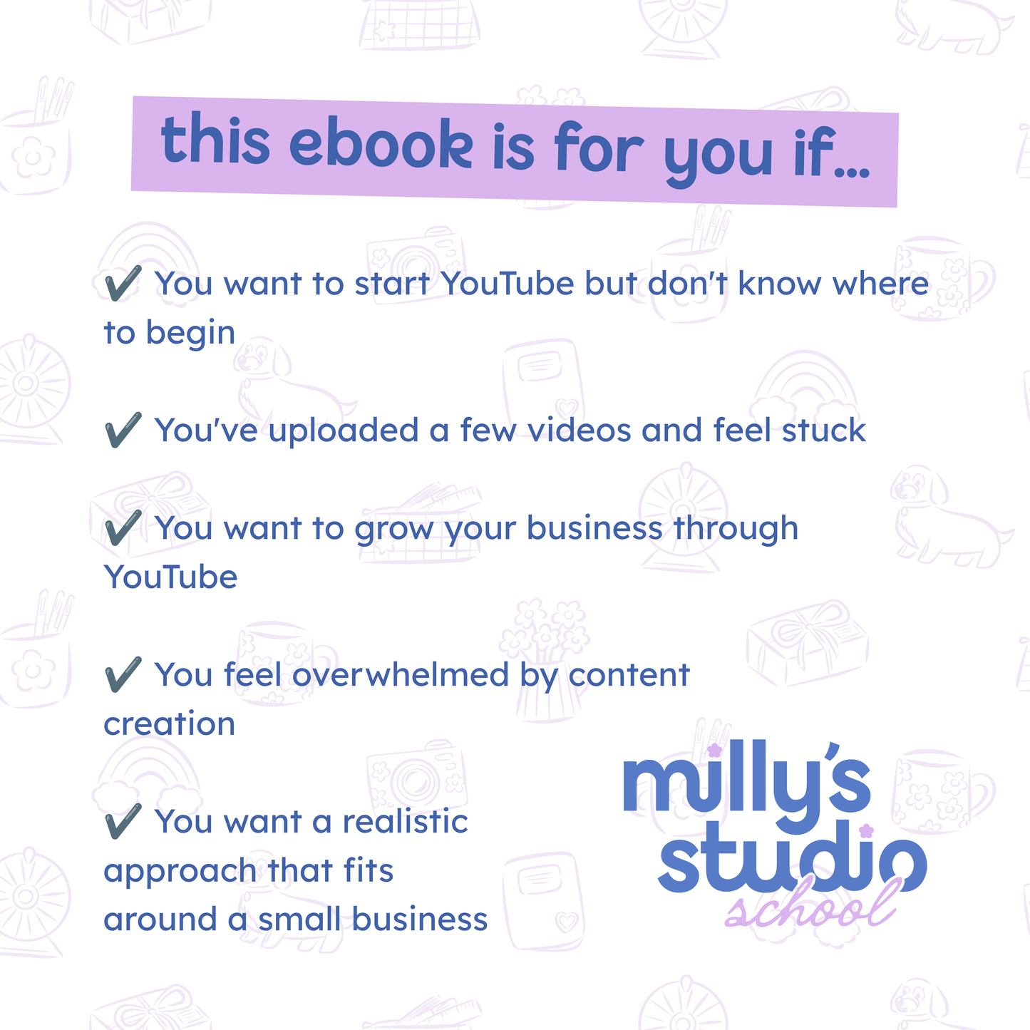 ‘Youtube for Small Business Owners’ E-Book - A Guide to Creating Engaging Videos That Build Trust & Grow Your Business