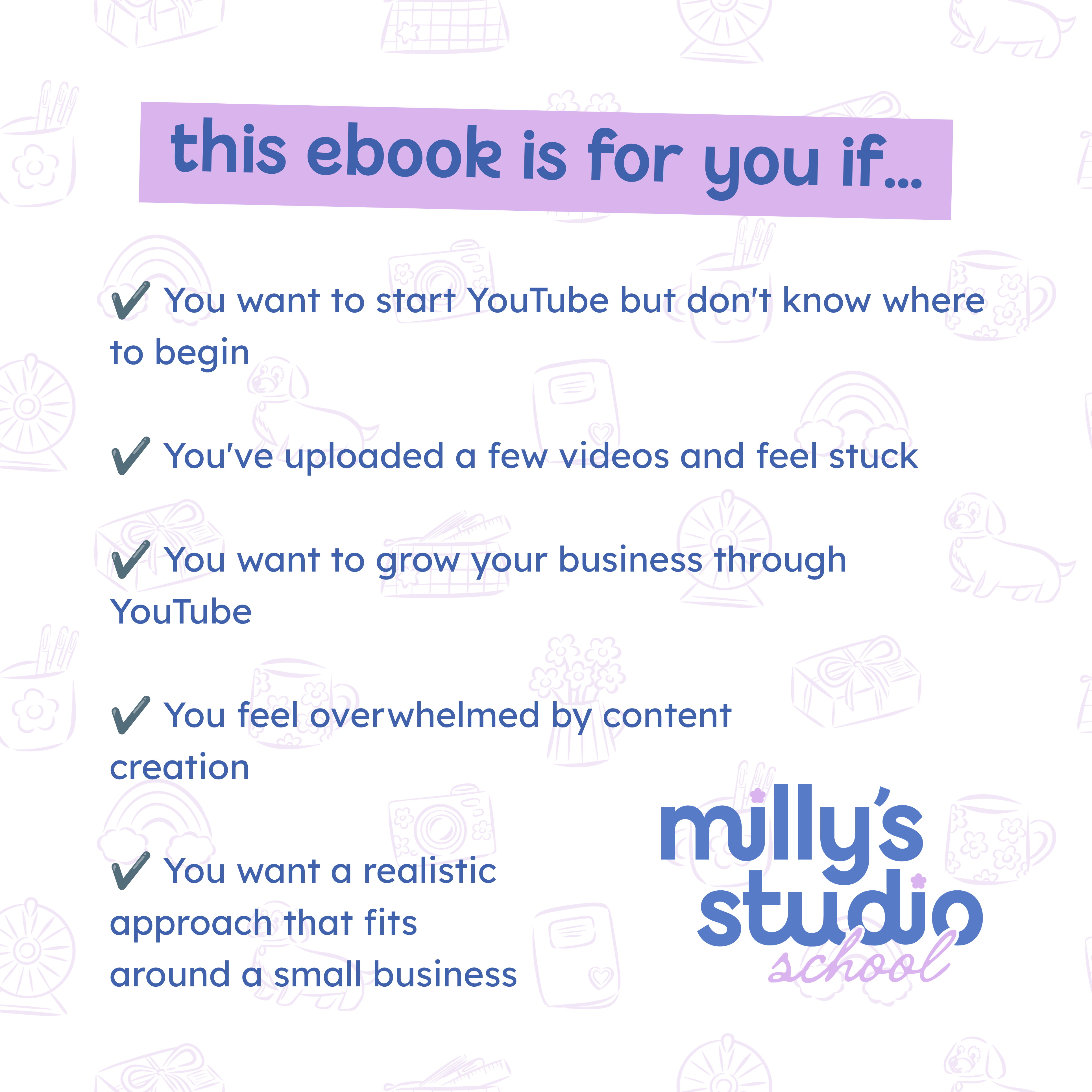 ‘Youtube for Small Business Owners’ E-Book - A Guide to Creating Engaging Videos That Build Trust & Grow Your Business