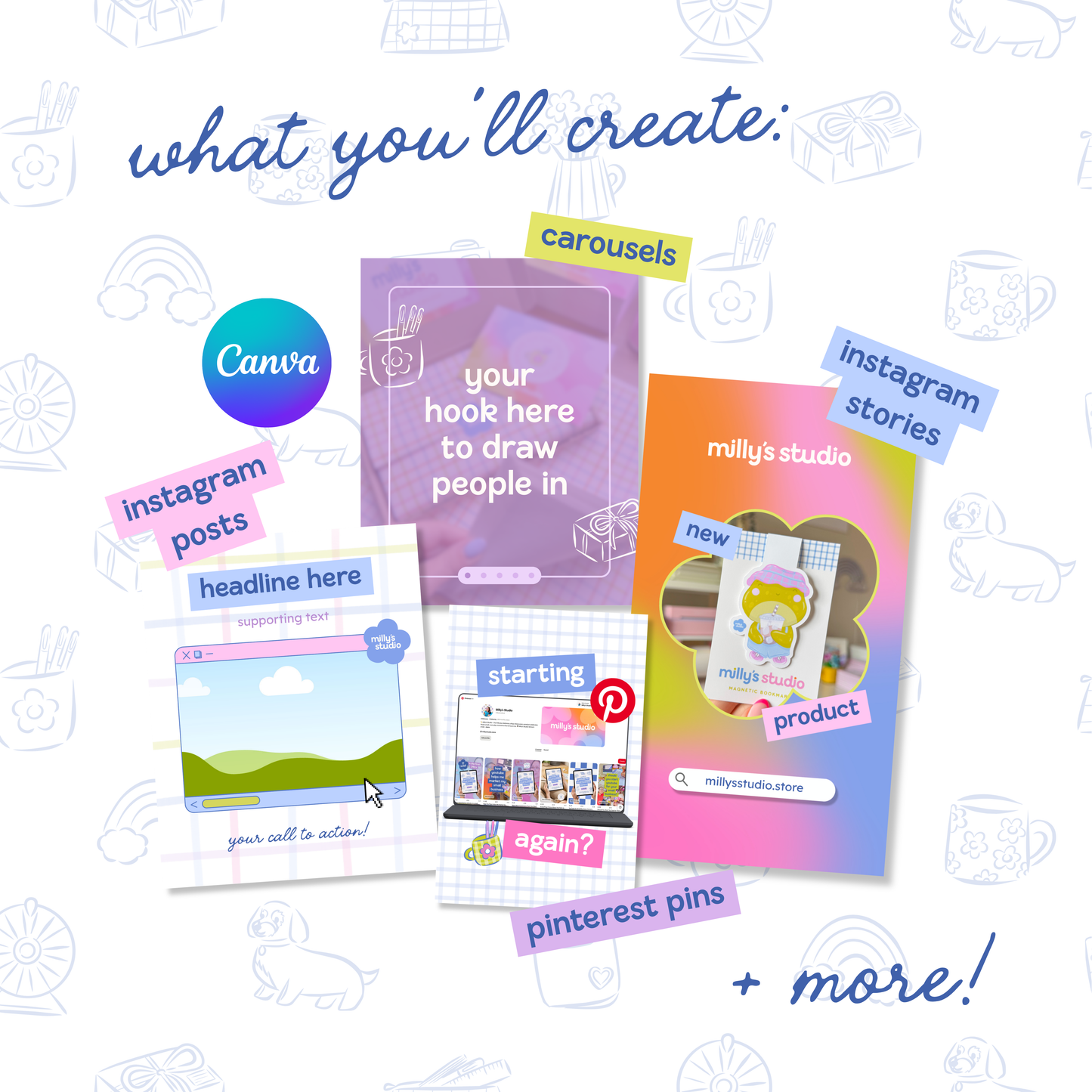 Online Workshop – Create Your Small Business Marketing Templates in Canva