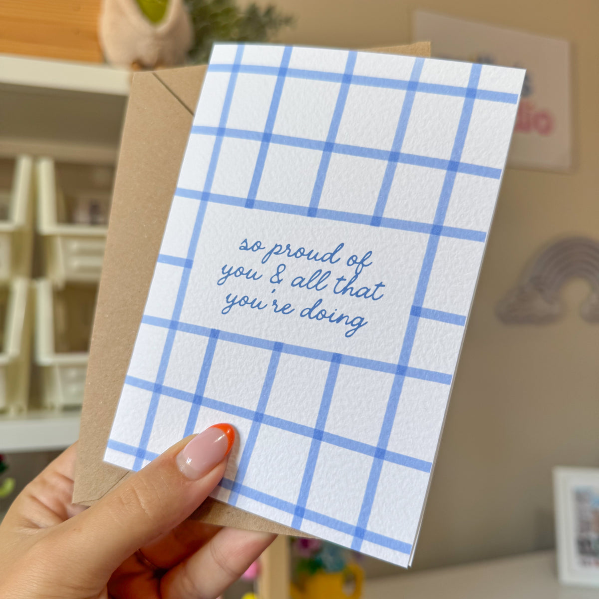So Proud of You Greeting Card