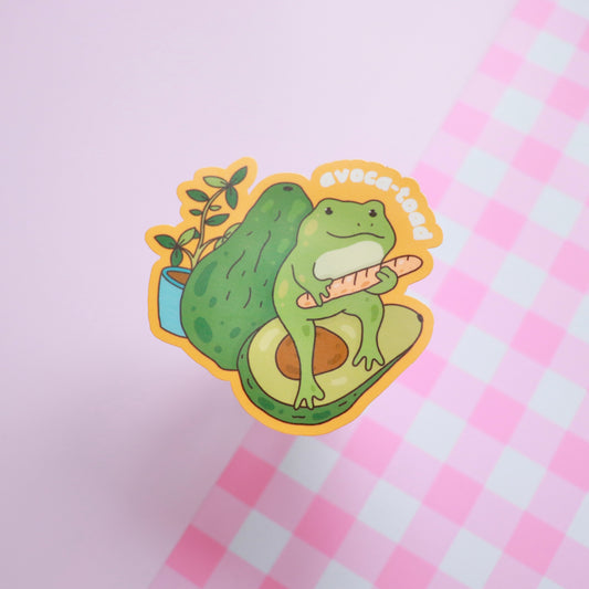 Avoca-Toad Sticker