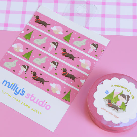 A Woodland Walk Washi Tape