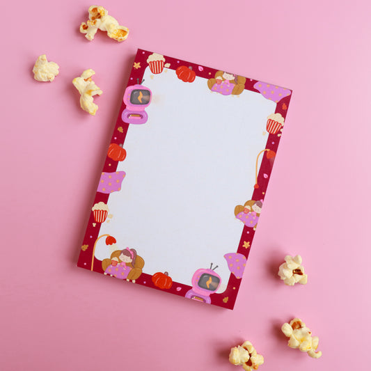 Blankets & Blockbusters Notepad
