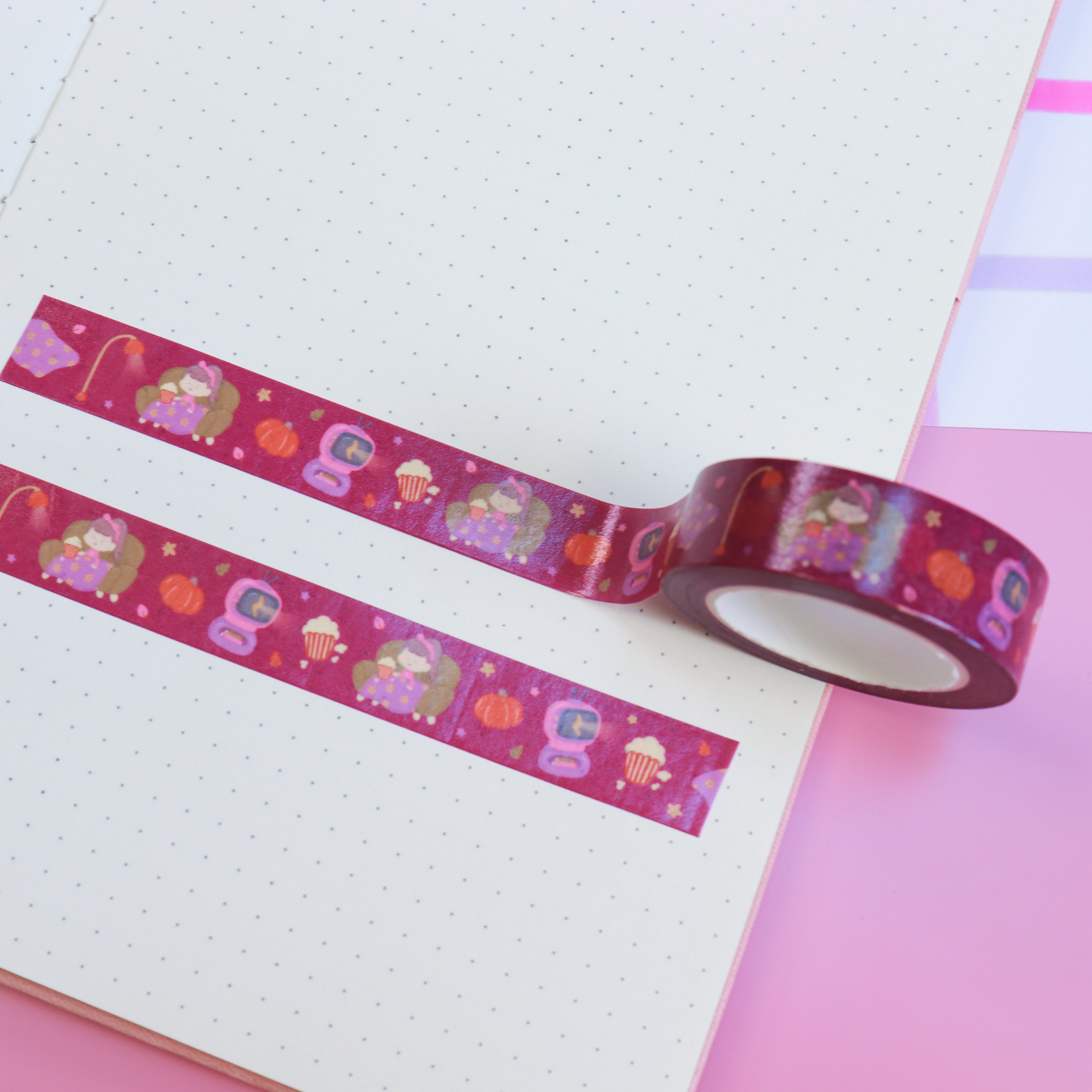 Blankets & Blockbusters Washi Tape