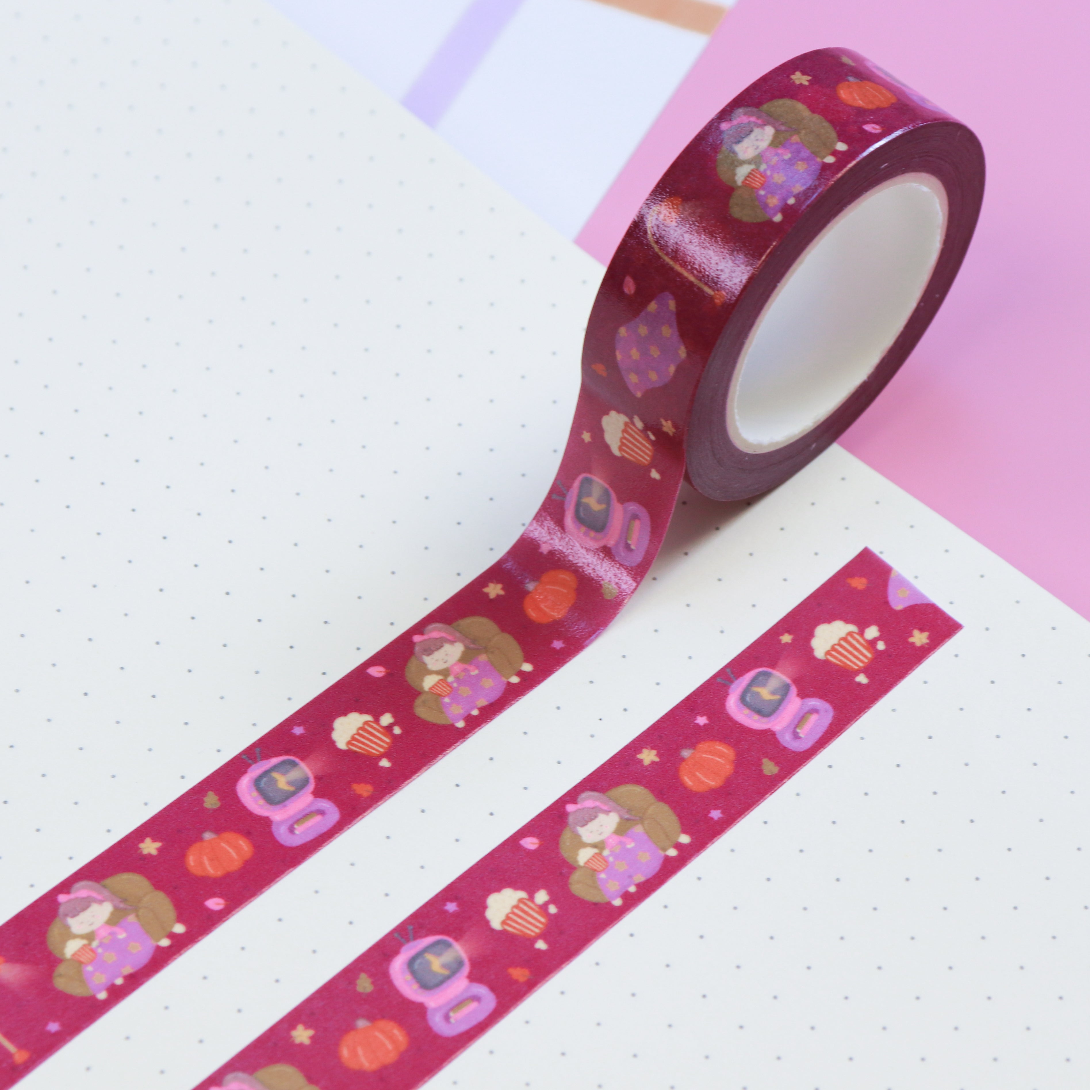 Blankets & Blockbusters Washi Tape