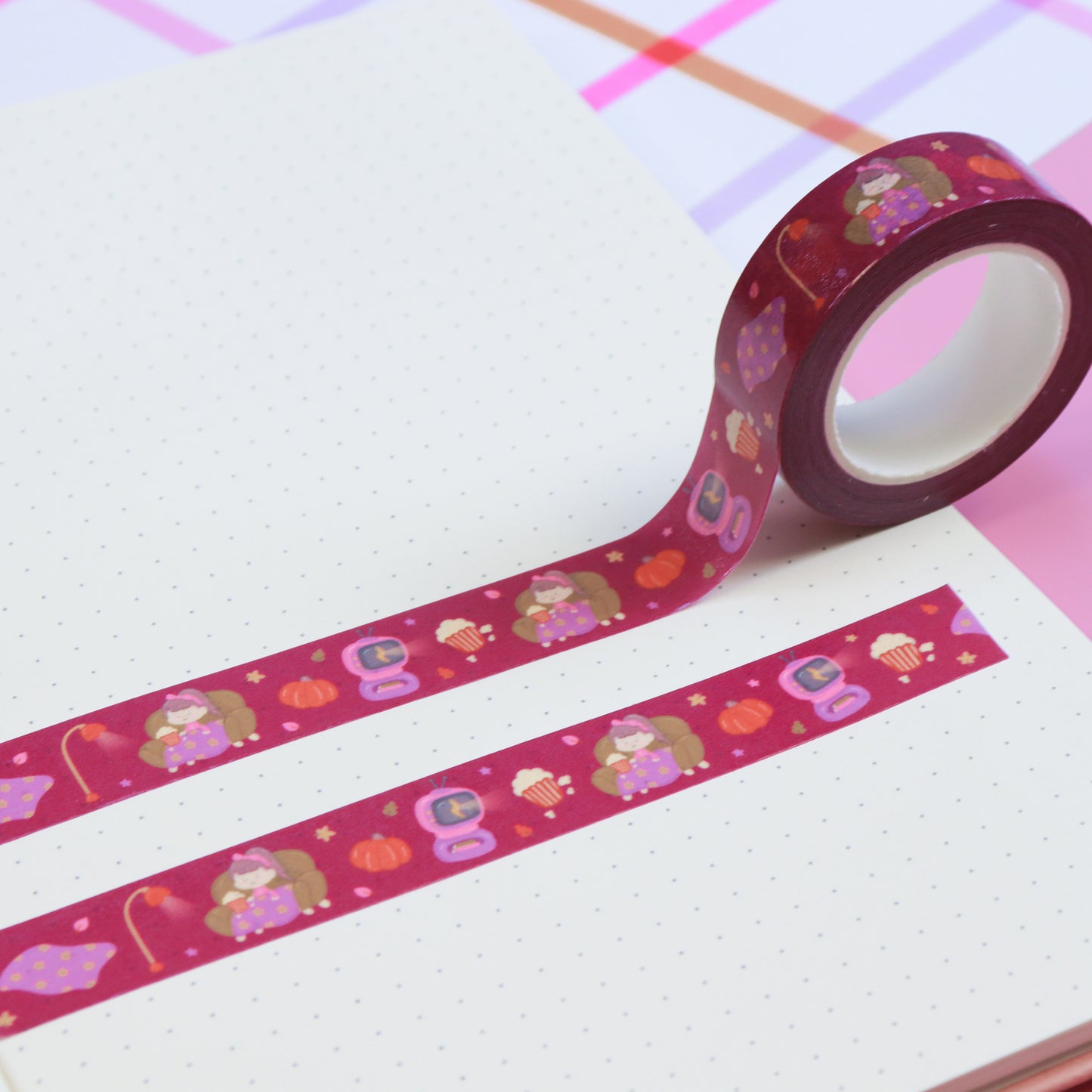 Blankets & Blockbusters Washi Tape