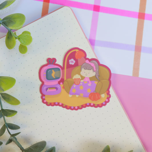 Blankets & Blockbusters Sticker