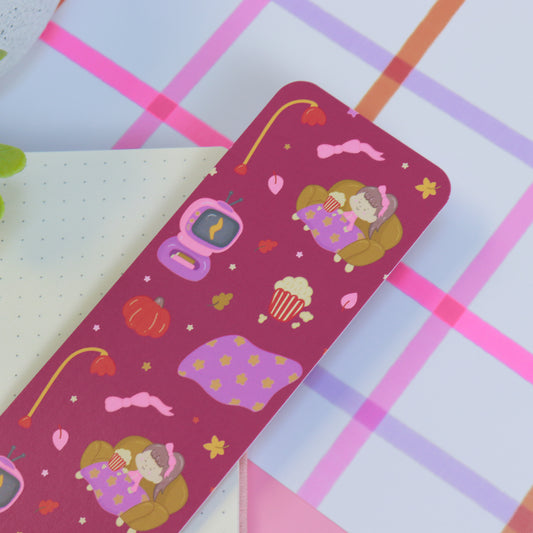 Blankets & Blockbusters Bookmark