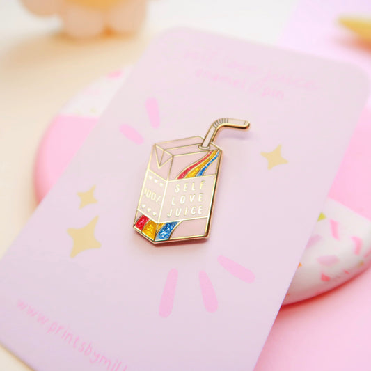 Self Love Juice Enamel Pin